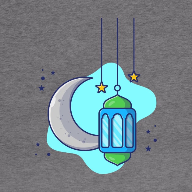 Ramadan lantern lamp with moon by Catalyst Labs